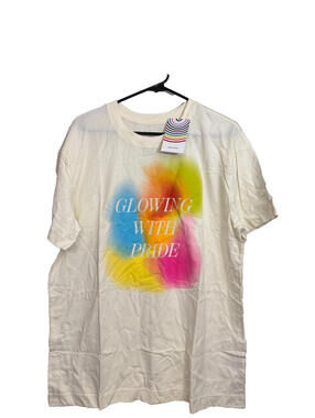 Target Pride Adult Glowing With Pride Tshirt, NWT, Extra Large, XL